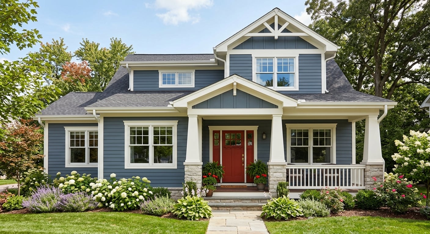 Original See your home in any exterior paint color before buying a single gallon. Body, trim, and accent color combinations.