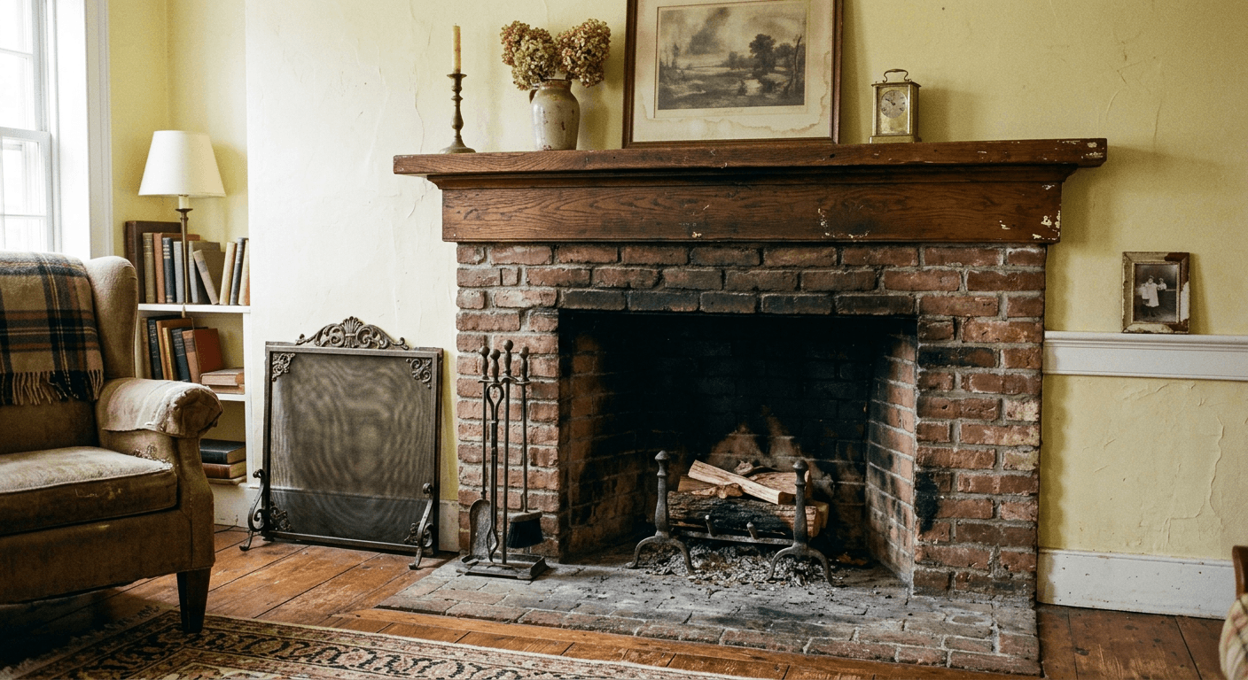 Original Transform a dated fireplace surround into a stunning focal point. Stone, tile, shiplap, or modern mantel designs.