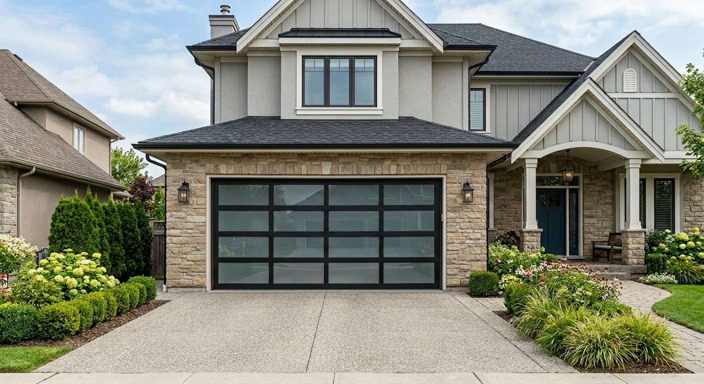AI Rendered Preview a new garage door on your home. The single biggest curb appeal change per National Association of Realtors.
