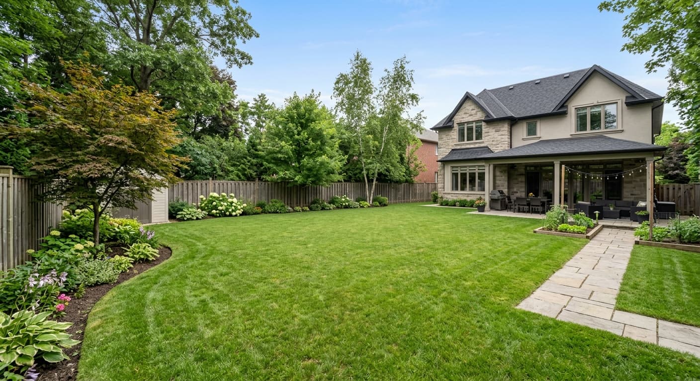 Original Visualize a swimming pool in your backyard. See the shape, decking, and landscaping before breaking ground.