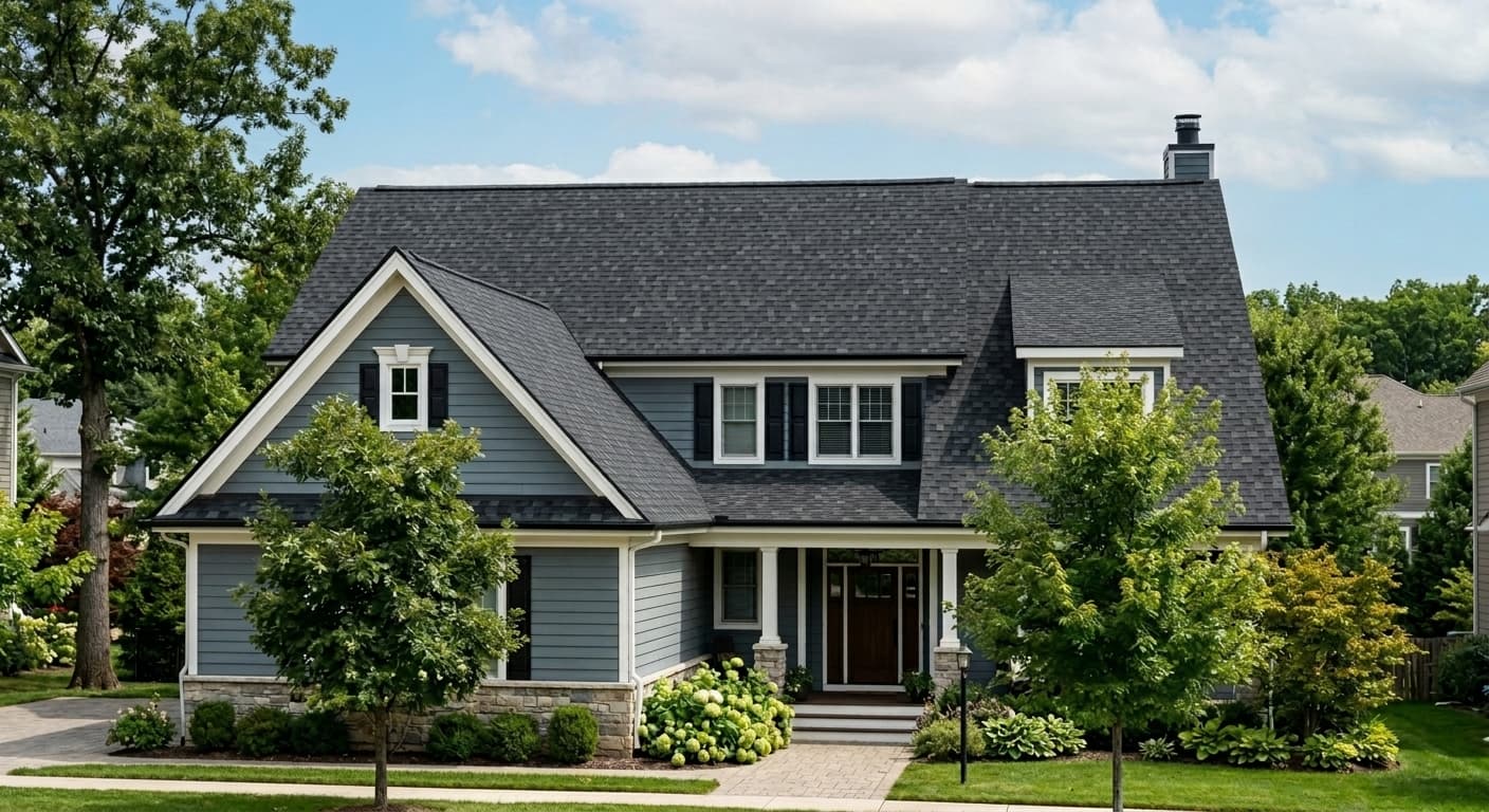 AI Rendered See how a new roof changes your home appearance. Shingle color, material, and style — visualized on your actual home.