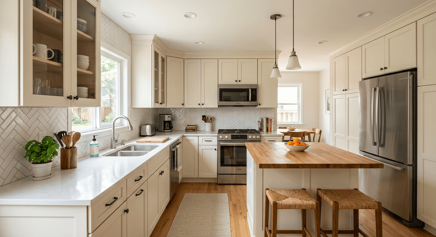 Original Home remodel design software: see a kitchen, bath or exterior remodel on your own photo.